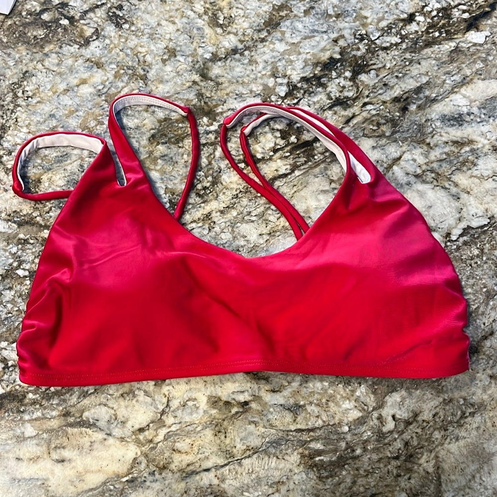Born Primitive Cherry Red Bikini Top